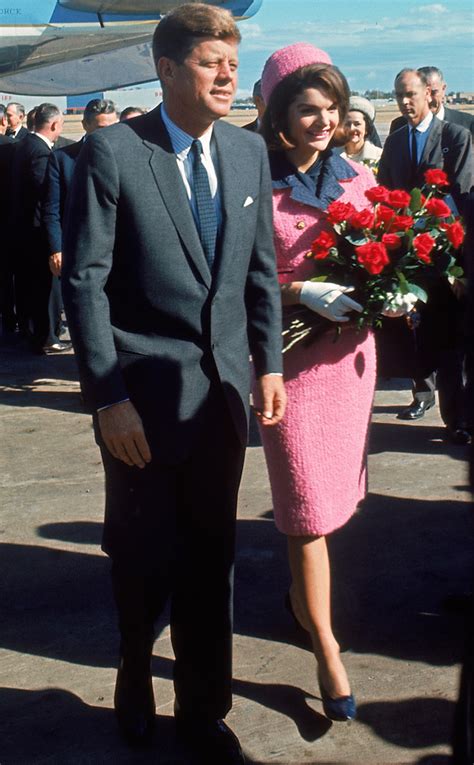 john f kennedy pink suit.